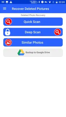 Recover Deleted Pictures android App screenshot 5